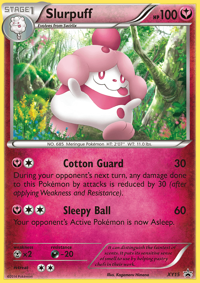Slurpuff XY Black Star Promos