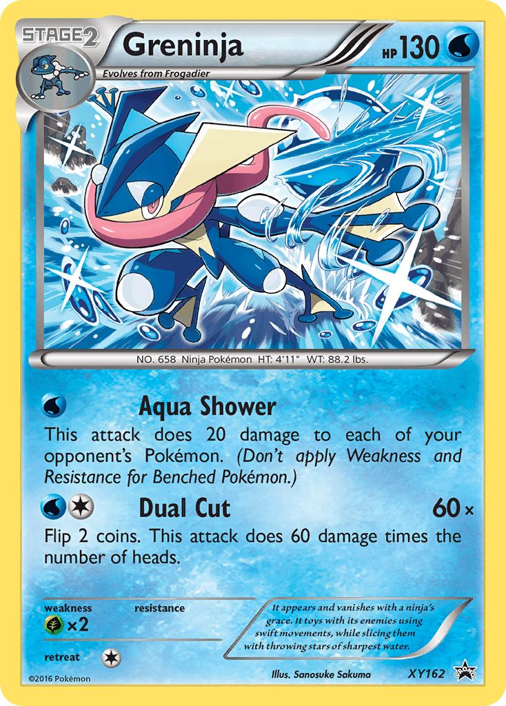 Greninja XY Black Star Promos