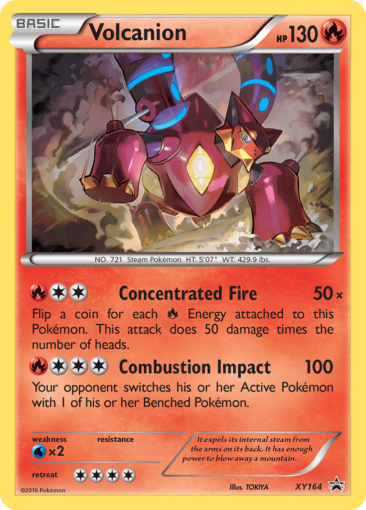 Volcanion XY Black Star Promos