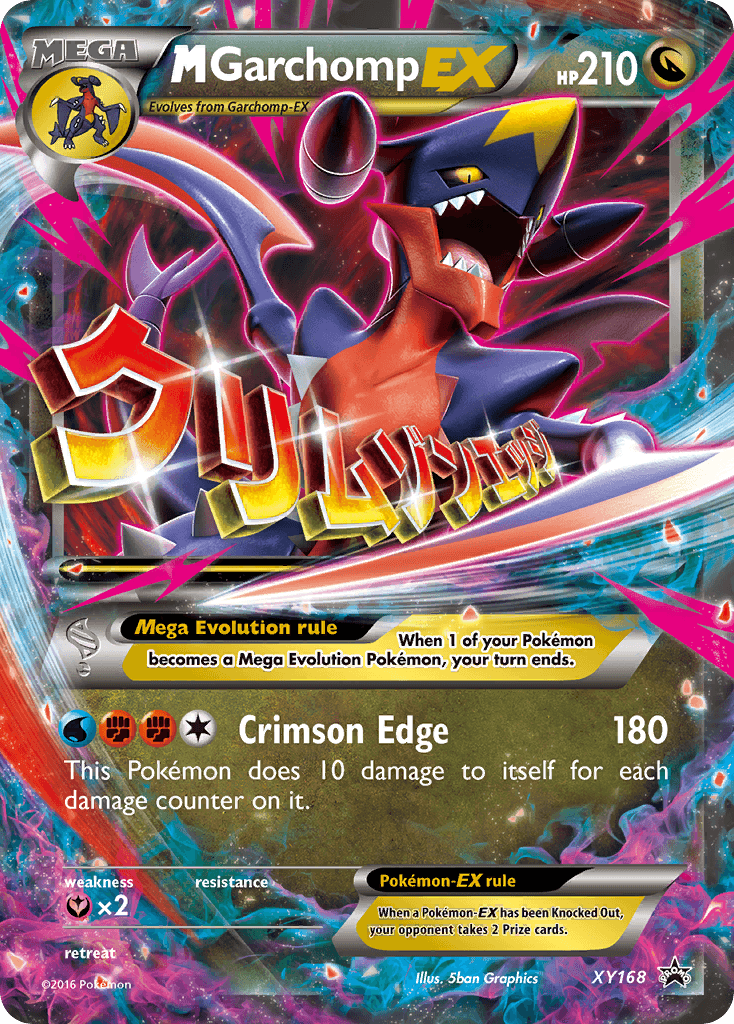 M Garchomp-EX XY Black Star Promos
