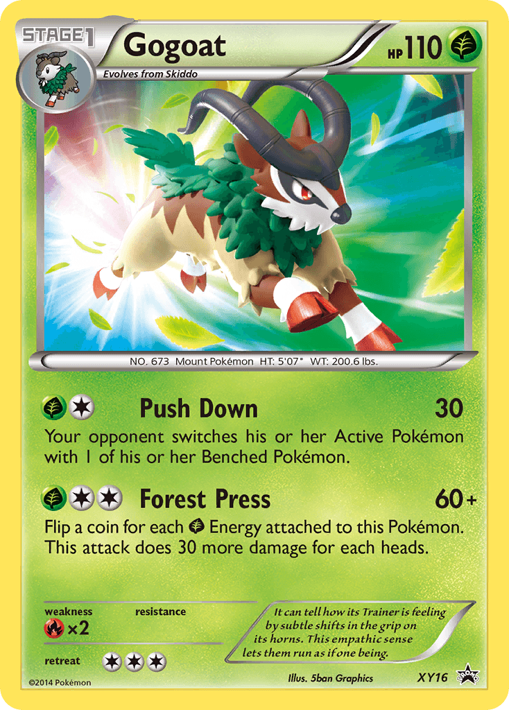 Gogoat XY Black Star Promos