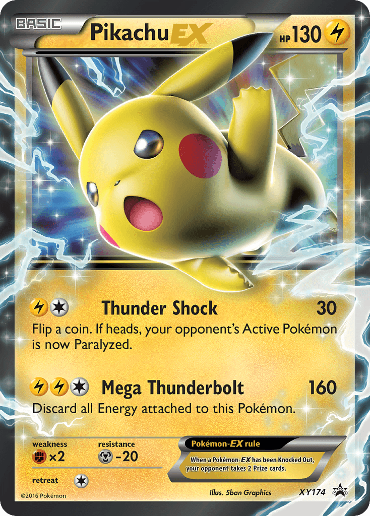 Pikachu-EX XY Black Star Promos
