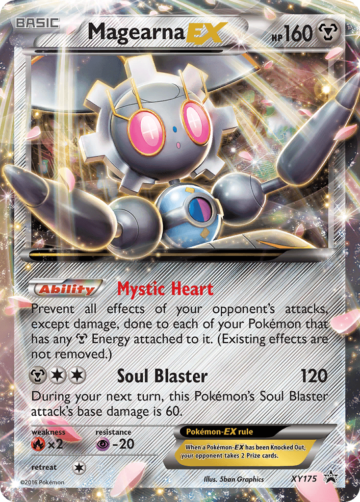 Magearna-EX XY Black Star Promos