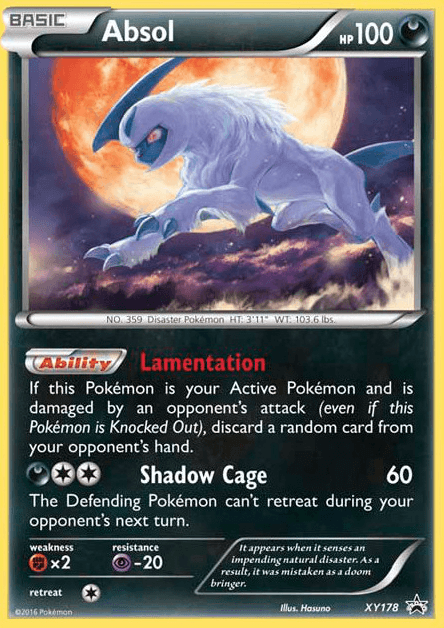 Absol XY Black Star Promos
