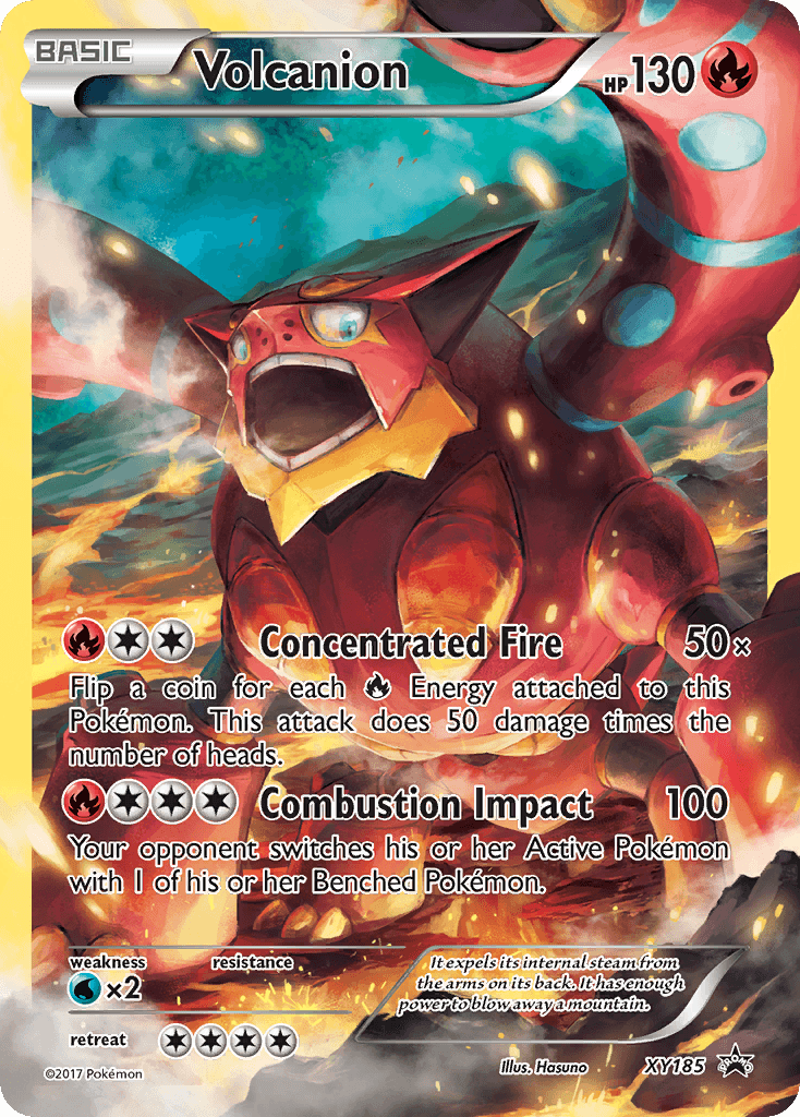 Volcanion XY Black Star Promos