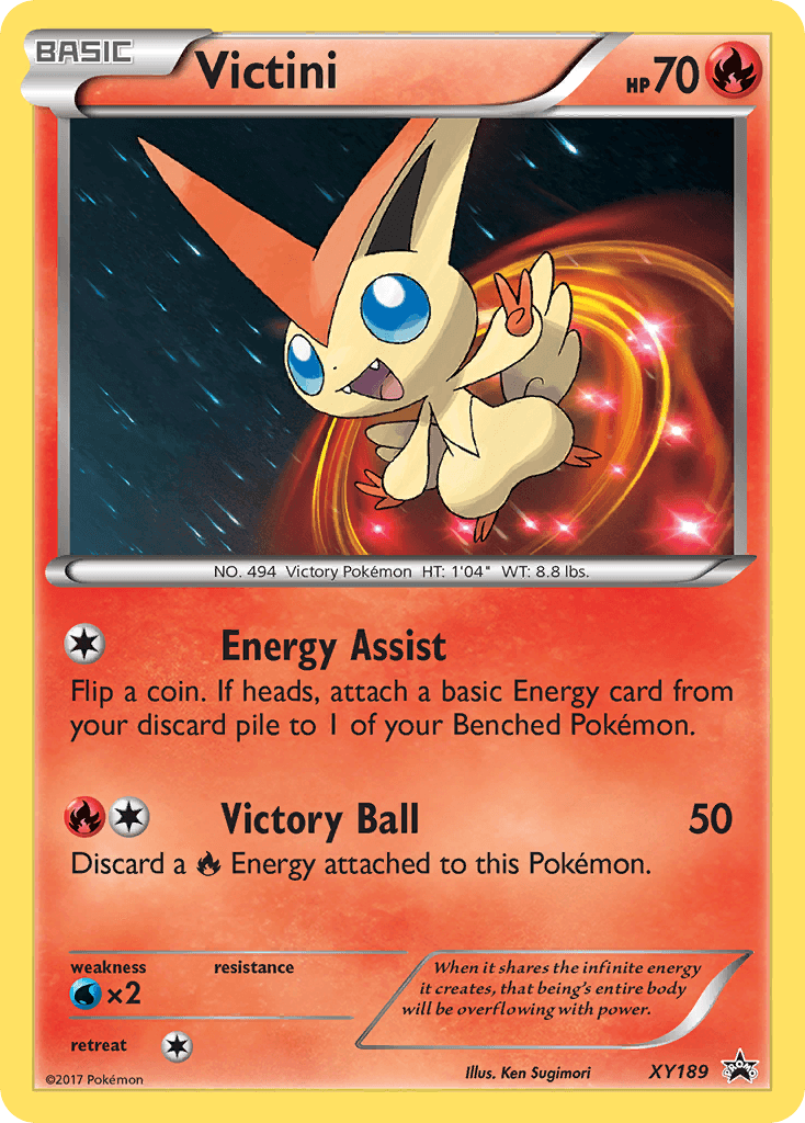 Victini XY Black Star Promos