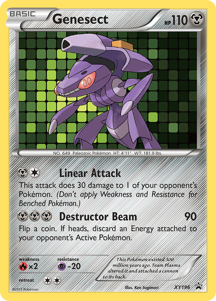 Genesect XY Black Star Promos
