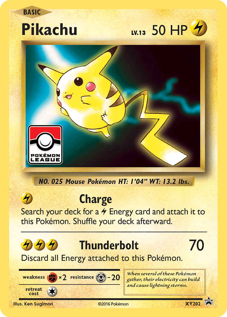 Pikachu XY Black Star Promos
