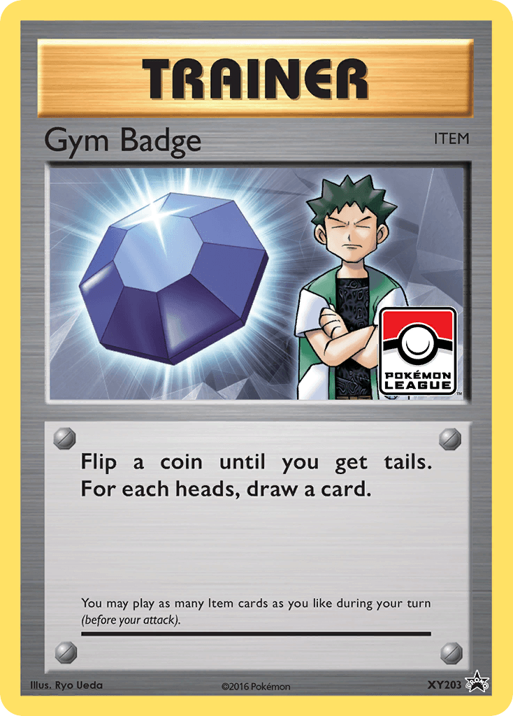 Gym Badge XY Black Star Promos