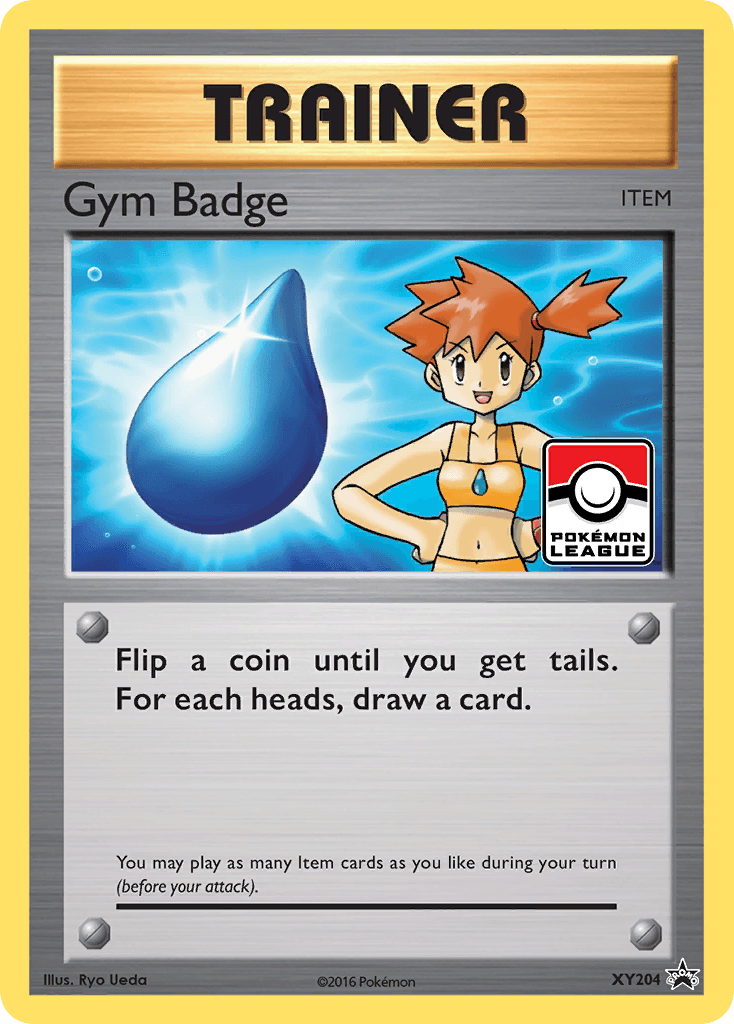 Gym Badge XY Black Star Promos