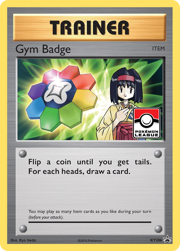 Gym Badge XY Black Star Promos