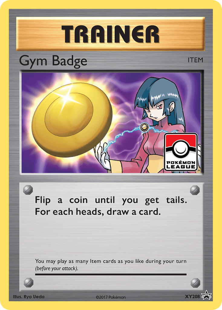 Gym Badge XY Black Star Promos