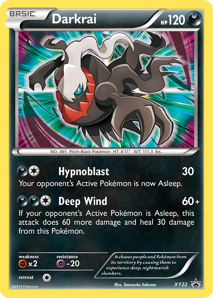 Darkrai XY Black Star Promos