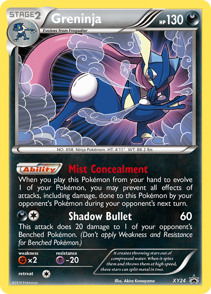 Greninja XY Black Star Promos