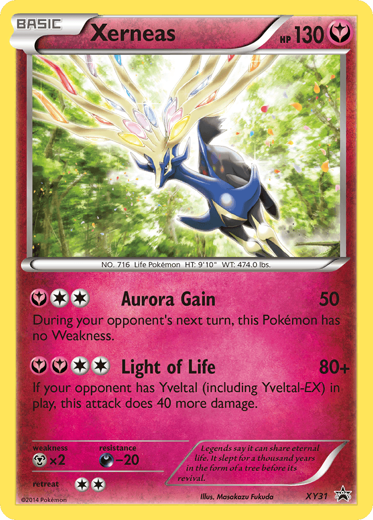 Xerneas XY Black Star Promos