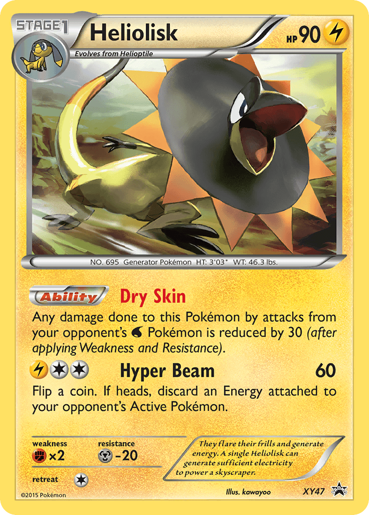 Heliolisk XY Black Star Promos