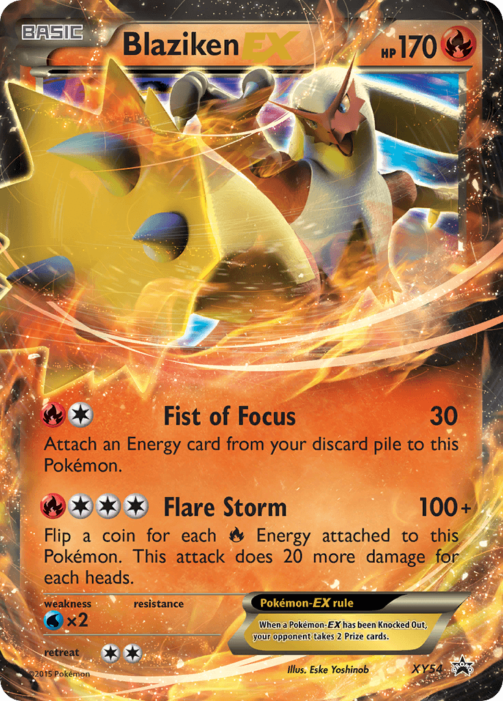 Blaziken-EX XY Black Star Promos
