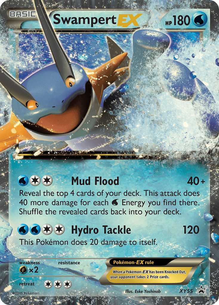 Swampert-EX XY Black Star Promos