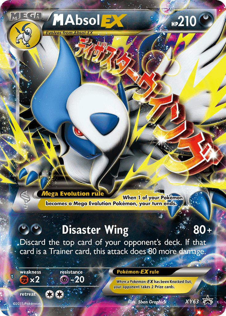 M Absol-EX XY Black Star Promos