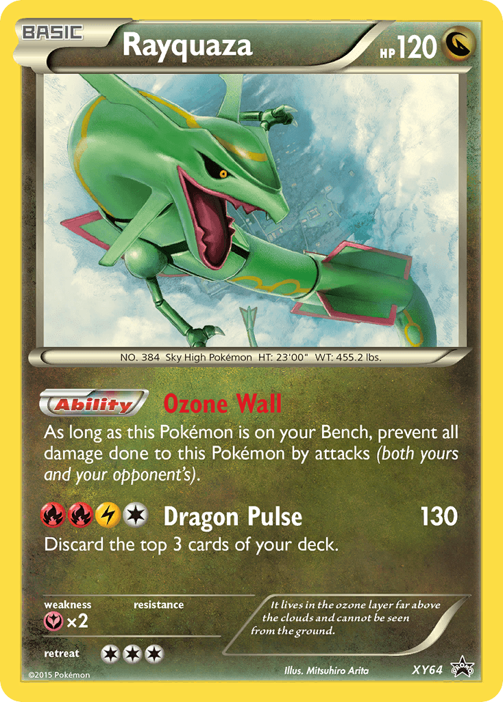 Rayquaza XY Black Star Promos