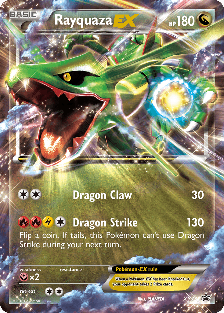 Rayquaza-EX XY Black Star Promos