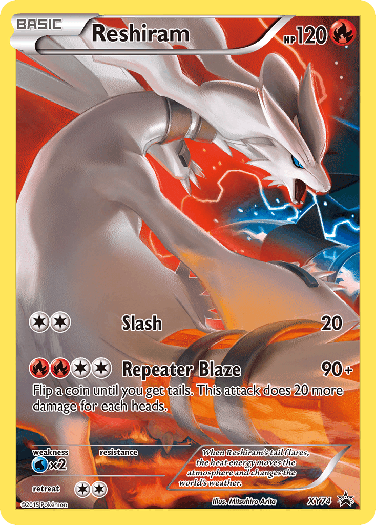 Reshiram XY Black Star Promos