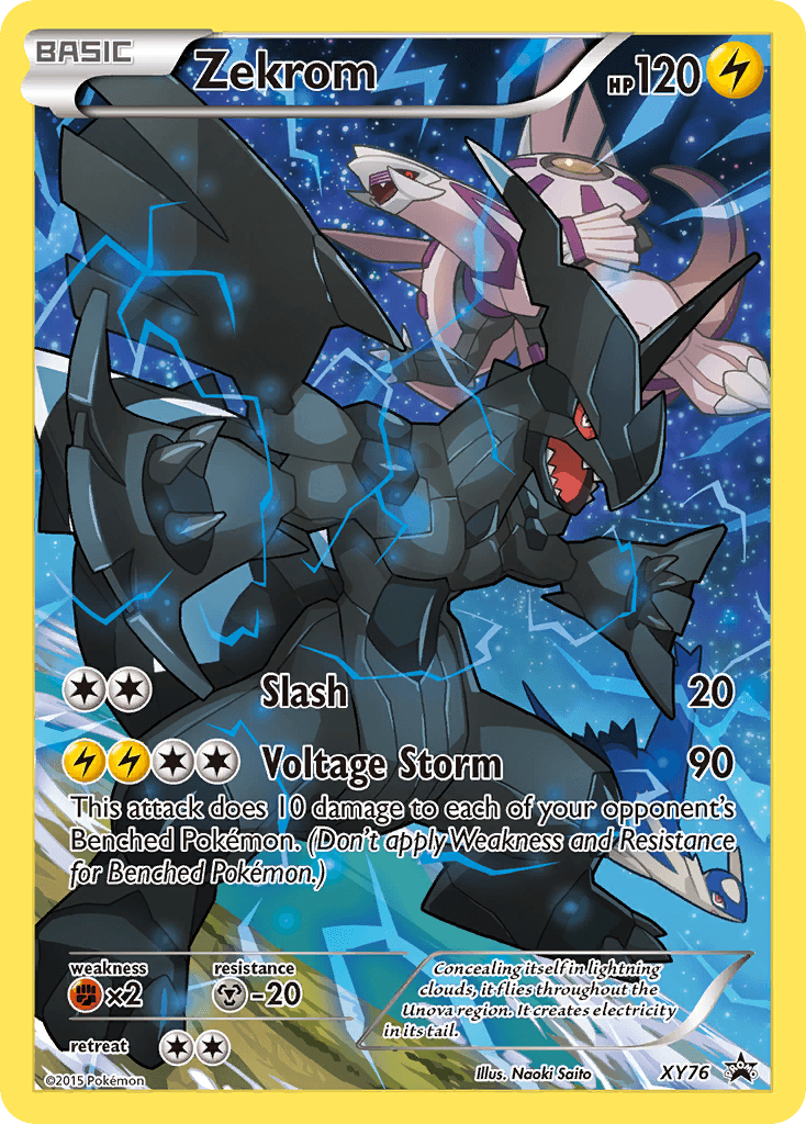 Zekrom XY Black Star Promos