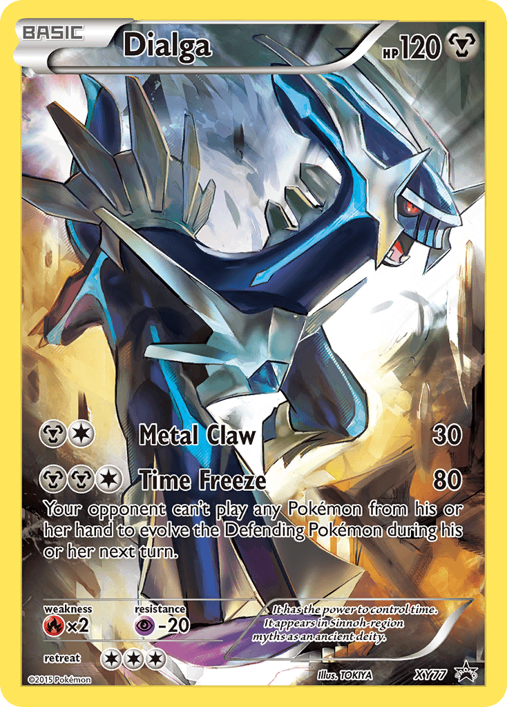 Dialga XY Black Star Promos