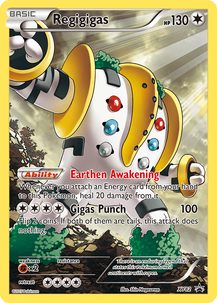 Regigigas XY Black Star Promos