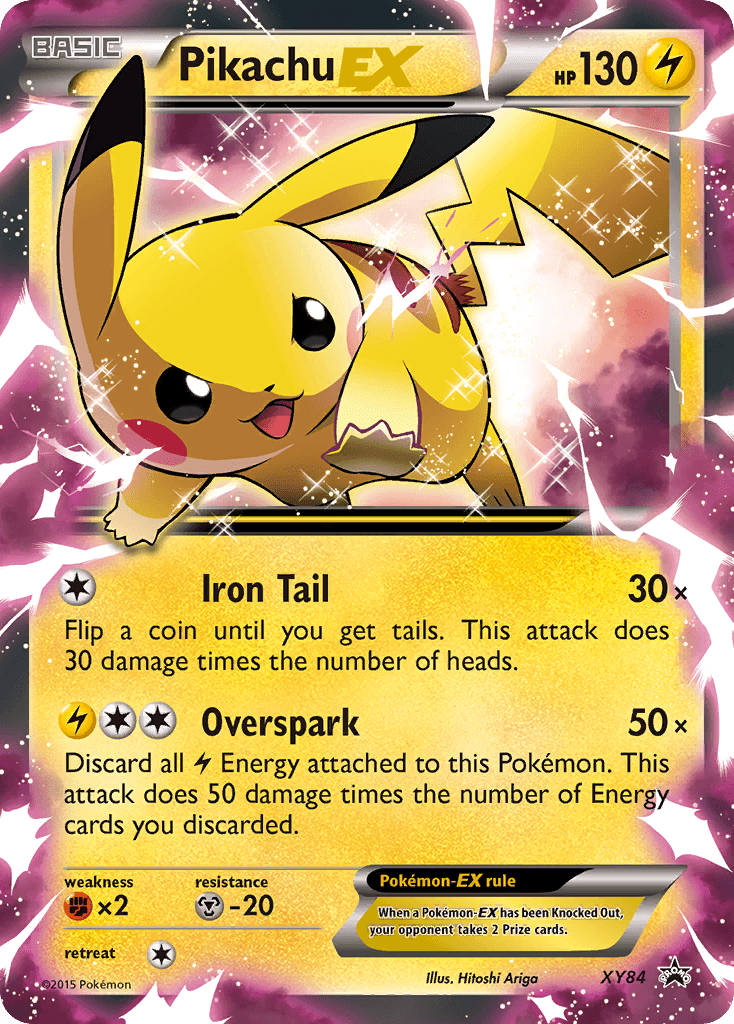 Pikachu-EX XY Black Star Promos