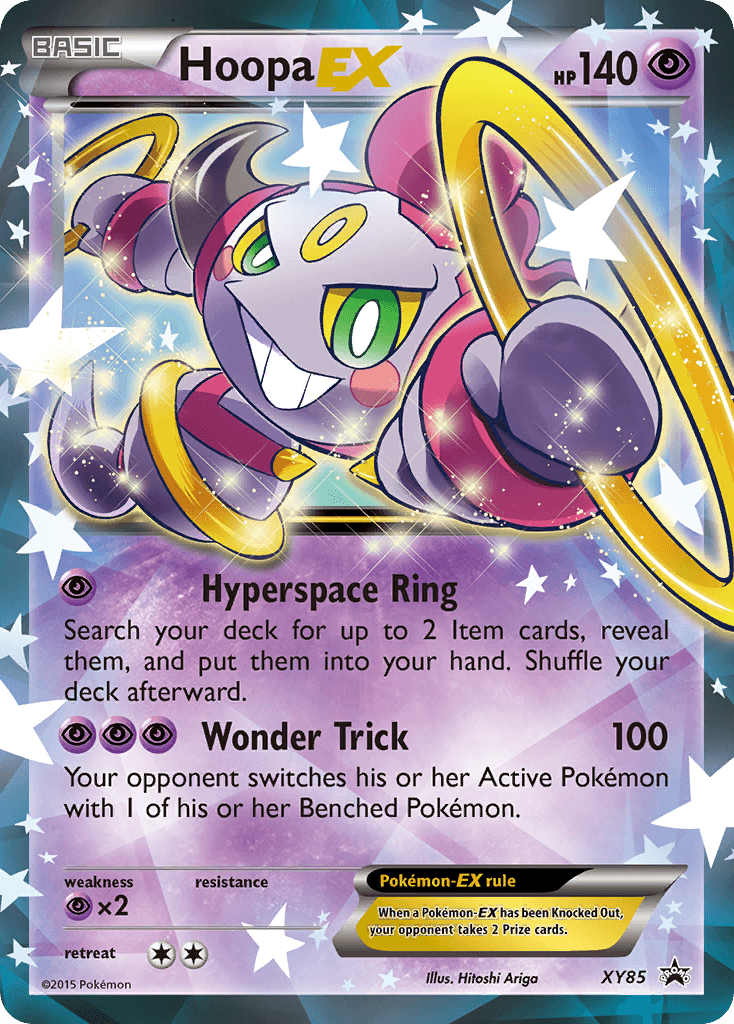 Hoopa-EX XY Black Star Promos