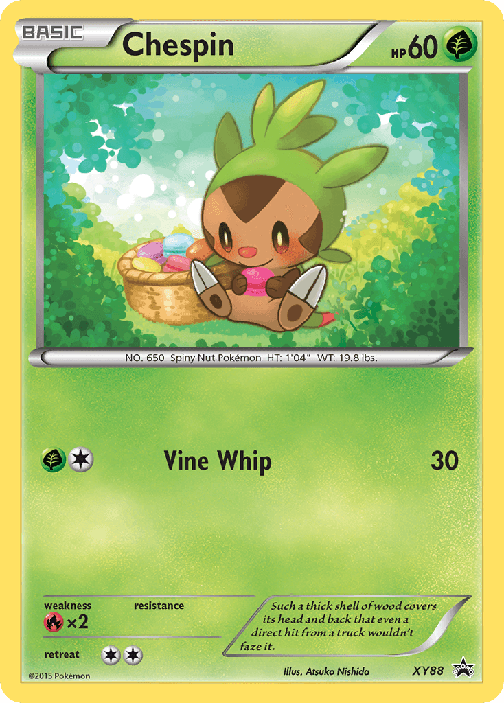 Chespin XY Black Star Promos