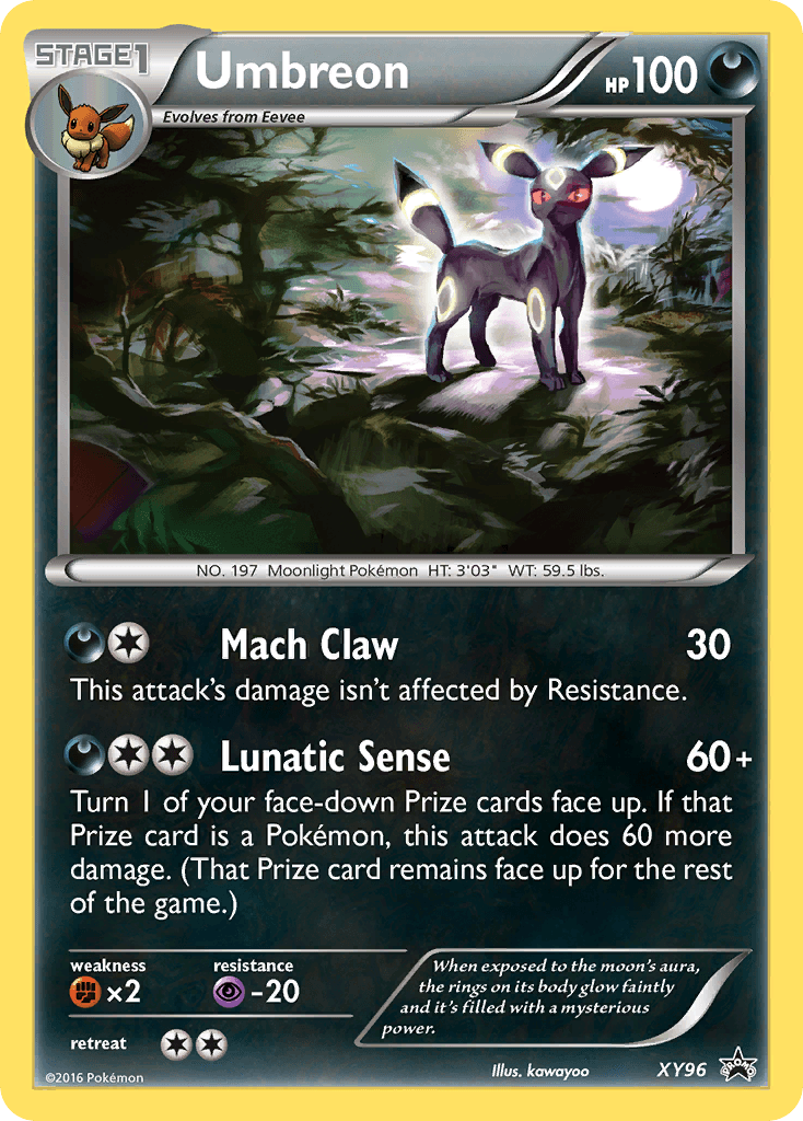 Umbreon XY Black Star Promos