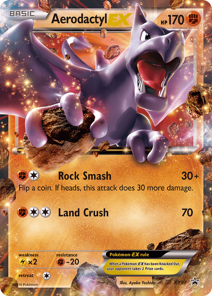 Aerodactyl-EX XY Black Star Promos