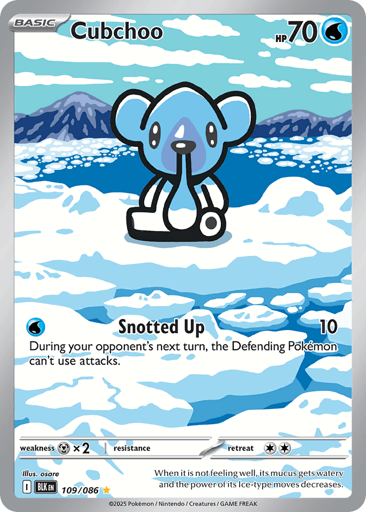 Cubchoo Black Bolt