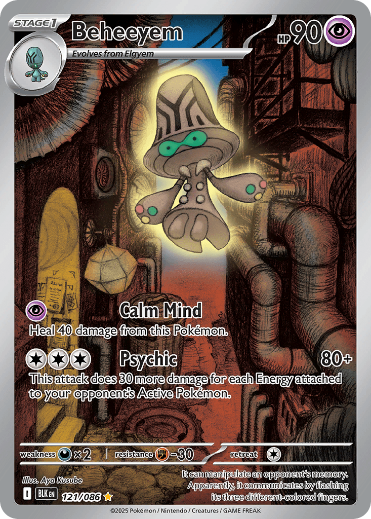 Beheeyem Black Bolt