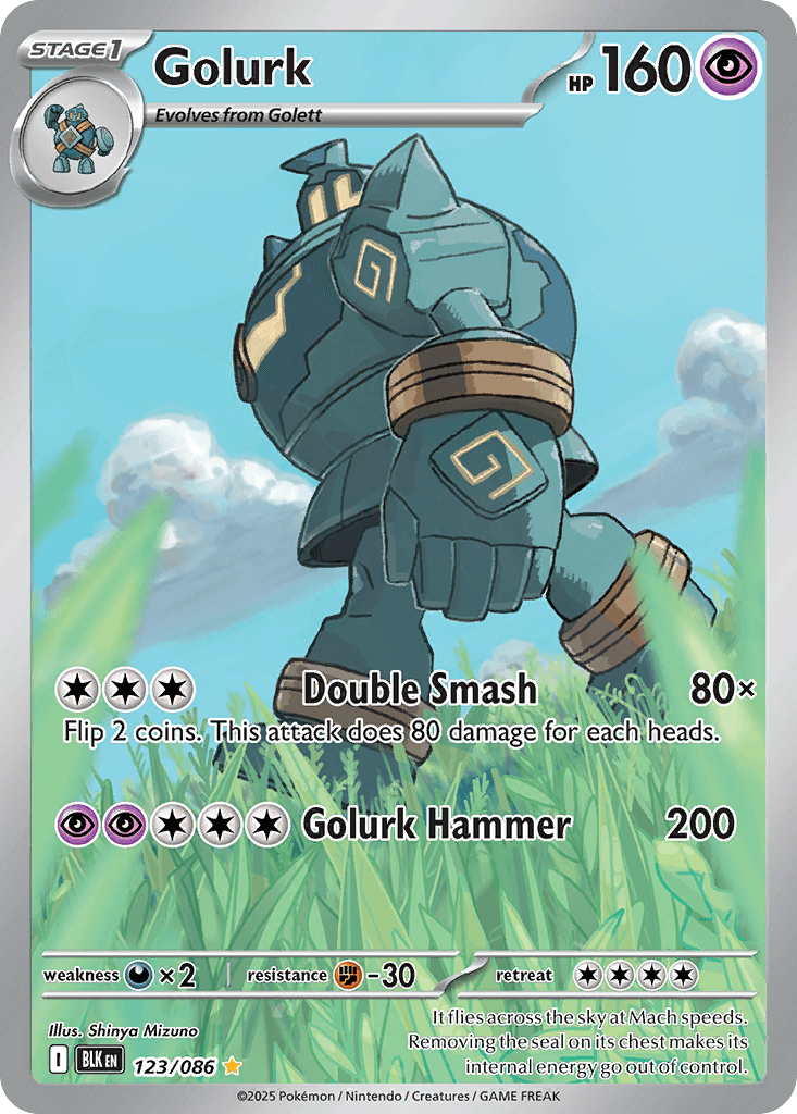 Golurk Black Bolt