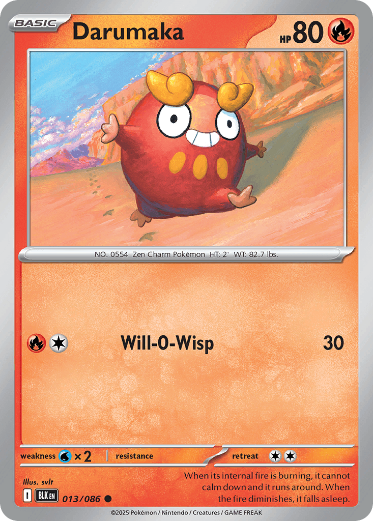Darumaka Black Bolt