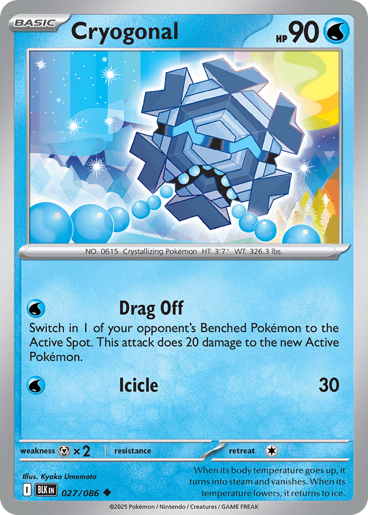 Cryogonal Black Bolt