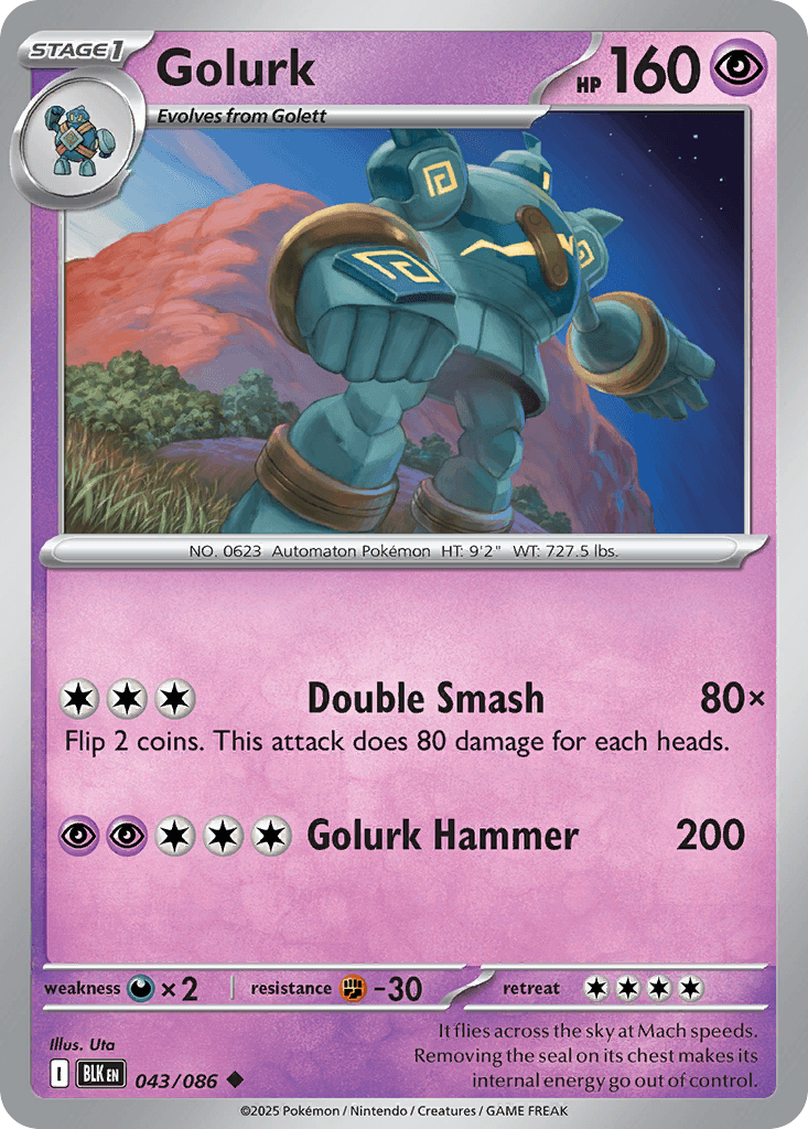 Golurk Black Bolt