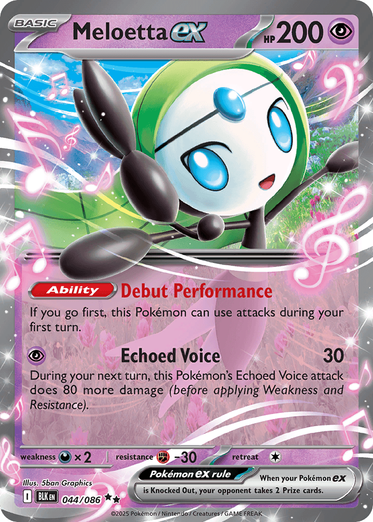 Meloetta ex Black Bolt