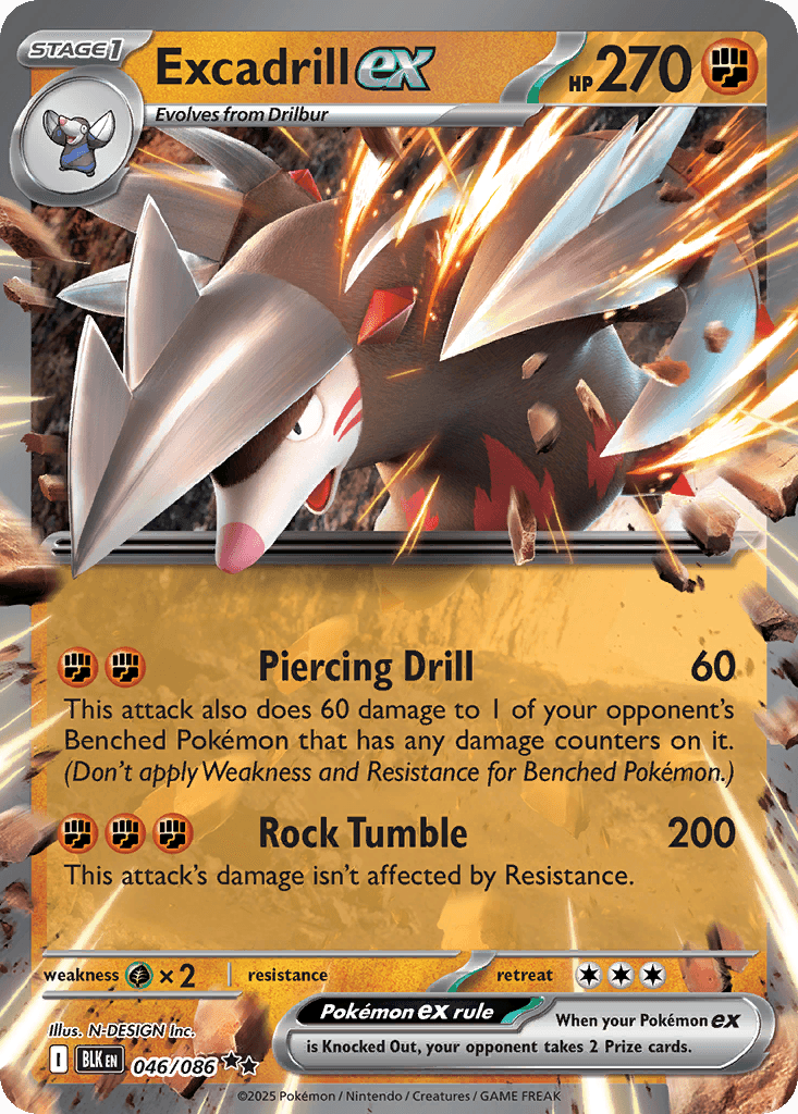 Excadrill ex Black Bolt