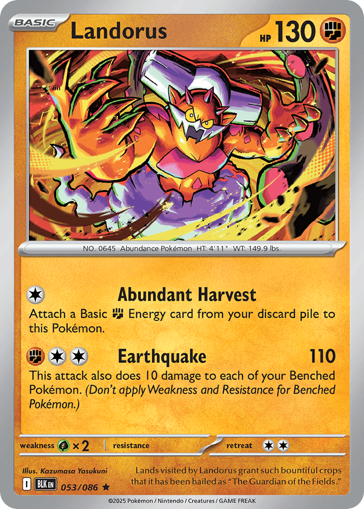 Landorus Black Bolt