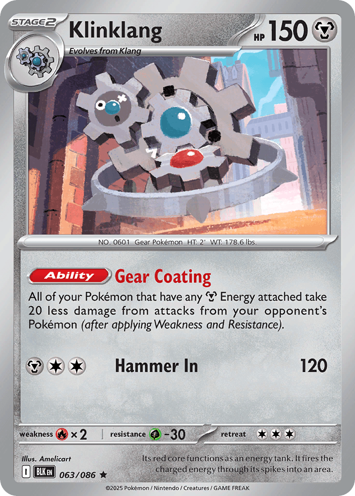 Klinklang Black Bolt