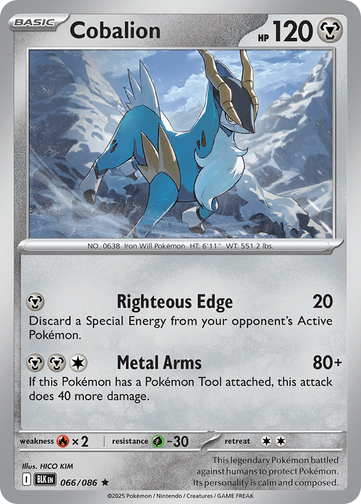 Cobalion Black Bolt