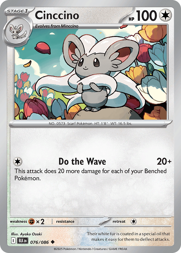 Cinccino Black Bolt
