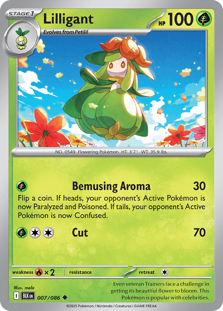 Lilligant Black Bolt