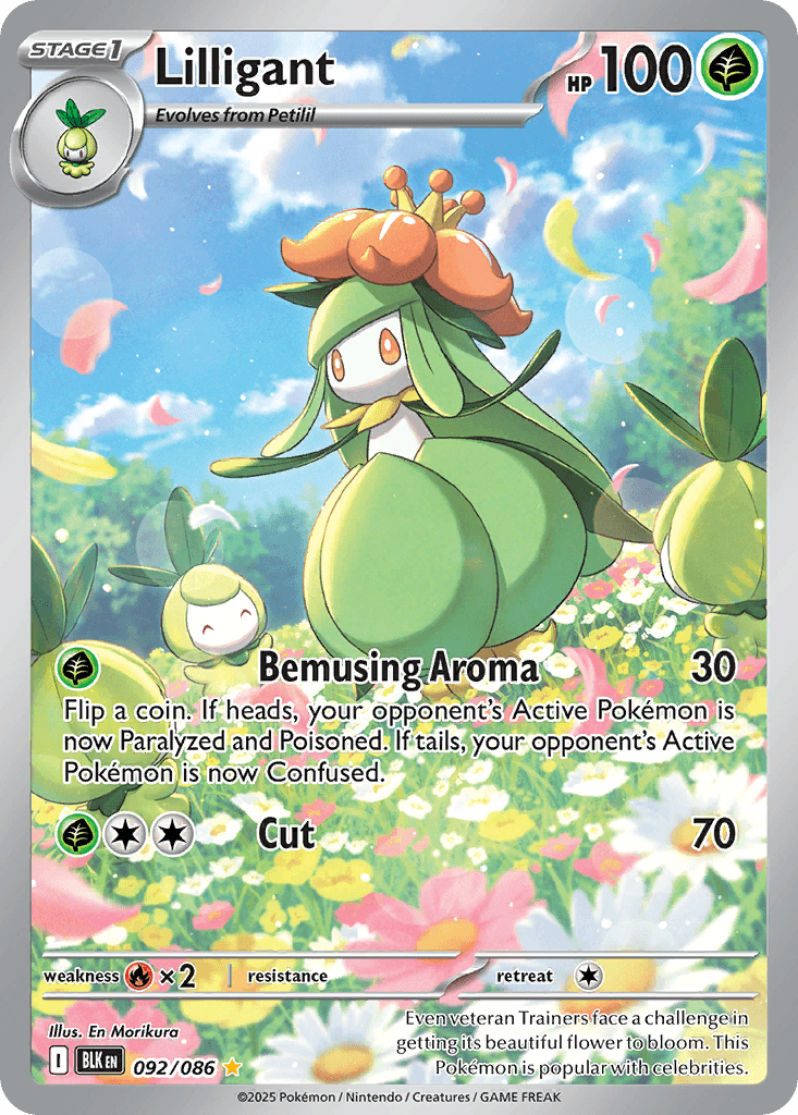 Lilligant Black Bolt